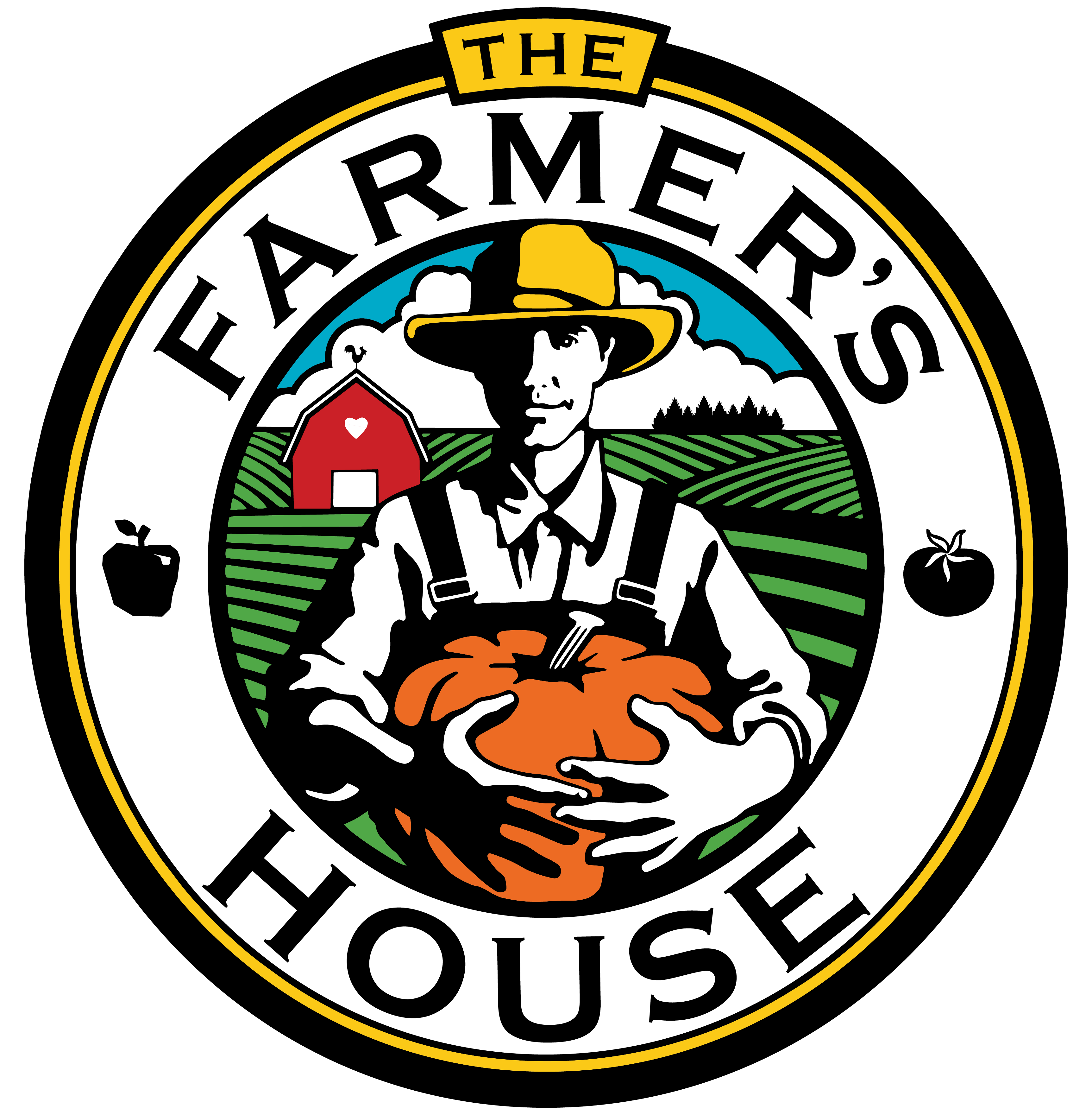 The Farmers House logo and link to website